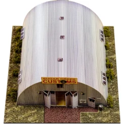 BK 6400 1:64 Scale "Quonset Hut" Photo Real Scale Building Kit -Innovative Hobby Supply shop 11 24437.1641917665