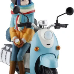 Kaiyodo ARTPLA 1/24 Shima Rin & Bike Plastic Model (Laid-Back Camp/Yuru Camp)