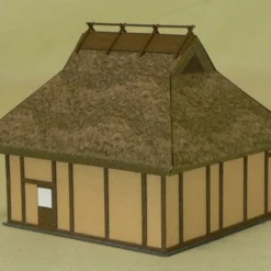 Sankei MP03-03 Japanese Farmer House A 1/150 N Scale Paper Kits