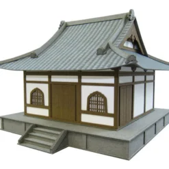 Sankei MK05-15 Temple Shrine 1/87 HO Scale Paper Kits