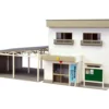 Sankei MK05-18 Police Office (Koban) 1/87 HO Scale Paper Kits -Innovative Hobby Supply shop 4580236844983 1 62188.1521166644
