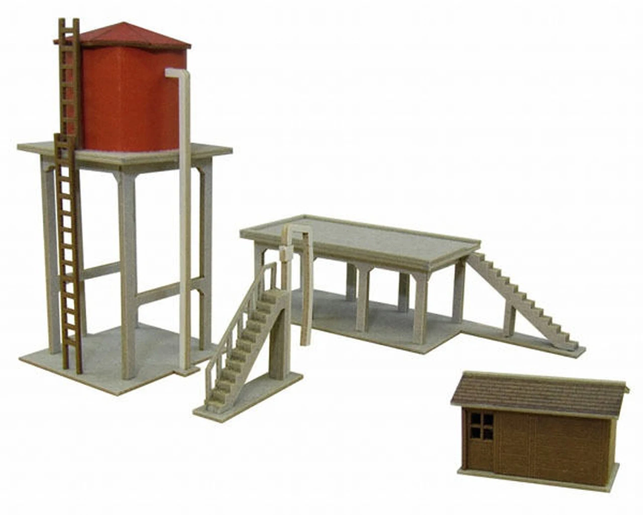 Sankei MP01-46 Steam Engine Facility 1/220 Z Scale Paper Kits 3 Sankei MP01-46 Steam Engine Facility 1/220 Z Scale Paper Kits