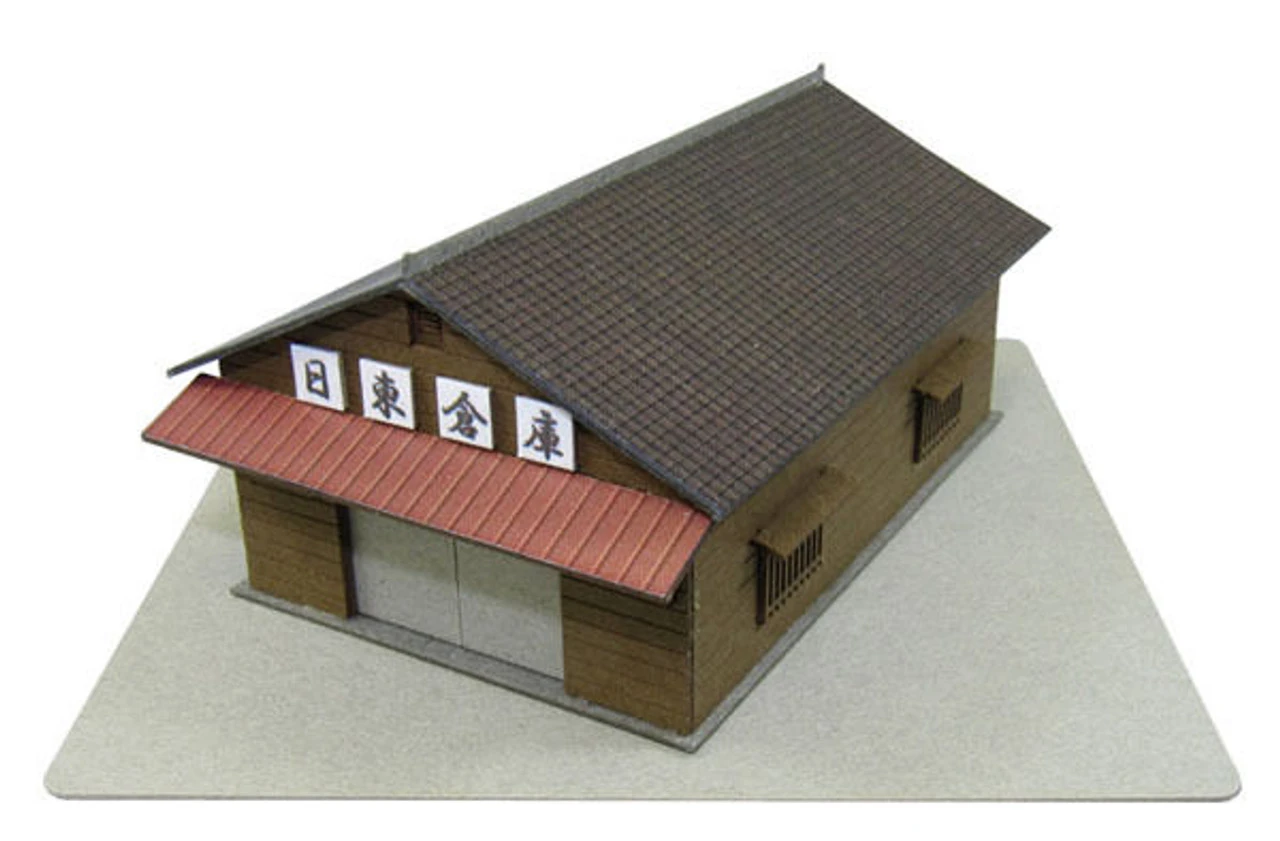 Sankei MP01-50 Warehouse A 1/220 Z Scale Paper Kits 3 Sankei MP01-50 Warehouse A 1/220 Z Scale Paper Kits