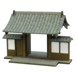 Sankei MP04-43 Main Gate 1/150 N Scale Paper Kits