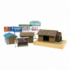 Sankei MK05-43 Japansese Country Scenery 1/80 HO Scale Paper Kits -Innovative Hobby Supply shop 4580236846499 1 34587.1521166649