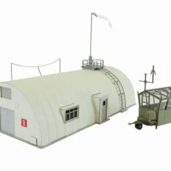 Sankei MK08-03 Aviation Building 1/144 N Scale Paper Kits