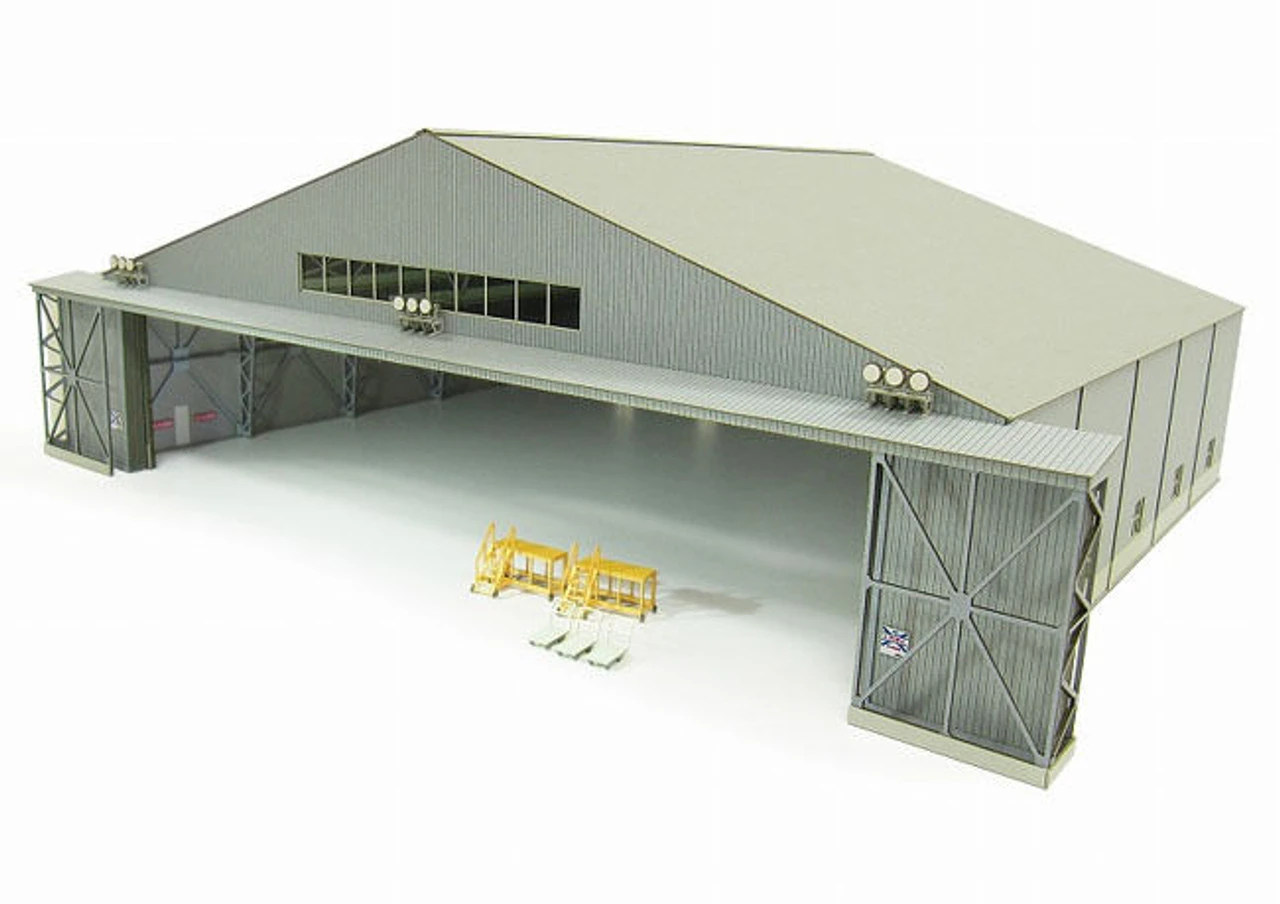 Sankei MK08-07 Airplane Hangar 1/144 N Scale Paper Kits 3 Sankei MK08-07 Airplane Hangar 1/144 N Scale Paper Kits