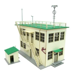 Sankei MK08-11 Initial Stage Of JMSDF Aviation Corps Command Post 1/144 N Scale Paper Kits