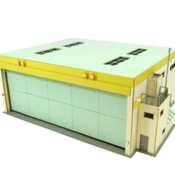 Sankei MK08-12 Airplane Storage 1/144 N Scale Paper Kits