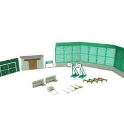 Sankei MP03-105 School Ground Equipment 1/150 N Scale Paper Kits
