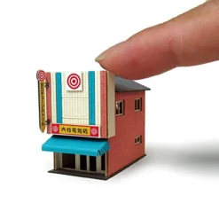 Sankei MP01-156 Japanese Store F 1/220 Z Scale 18 Sankei MP01-156 Japanese Store F 1/220 Z Scale -Innovative Hobby Supply shop 4580236849384 6 20315.1536896570