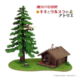 Sankei MK07-39 Studio Ghibli Kiki's Delivery Service Kiki And Ursula's Atelier (1/150 N Scale)