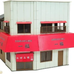 Sankei MK05-58 Corner Shop 14 (1/80 HO Scale)
