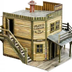 Umbum Paper Craft Kit Barber 1/56 Scale -Innovative Hobby Supply shop 4627081555043 e0bc8b9e9c4d07100e3be161fc08d247 14171.1646281037