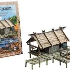 Umbum Paper Craft Kit Fishing Hut 1/56 Scale