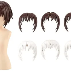 Kotobukiya Sousai Shoujo Teien 1/10 After School Short Wig A (White & Chocolate Brown) Plastic Model
