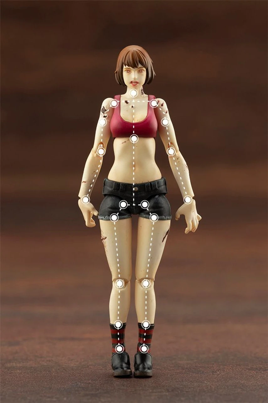 Kotobukiya Zombinoid Wretched Girl 1/24 Plastic Model (End Of Heroes) 5 Kotobukiya Zombinoid Wretched Girl 1/24 Plastic Model (End Of Heroes) - Image 3