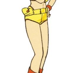 Hasegawa 1/12 Dirty Pair Yuri Resin Kit