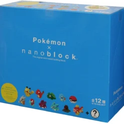Kawada NBMPM_01S Nanoblock Mini Pokemon Series 01 1 Box (12 Pcs)
