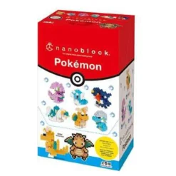Kawada NBMC_25 Nanoblock Mini Pokemon Dragon Type 1 Box (6 Pcs)