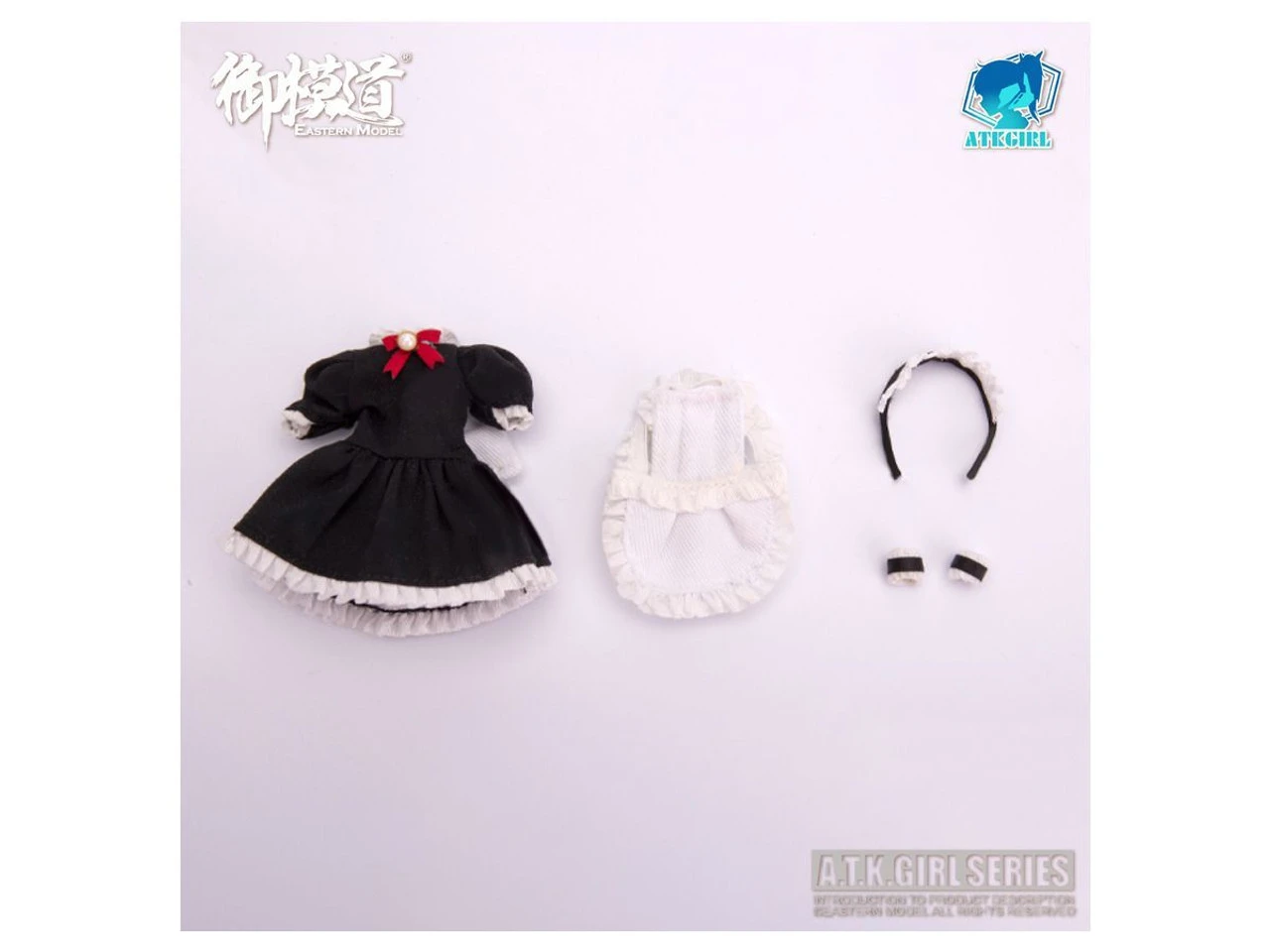 Doyusha 1/12 ATK Girl Maid Uniform W/Body Set Plastic Model 6 Doyusha 1/12 ATK Girl Maid Uniform W/Body Set Plastic Model - Image 4
