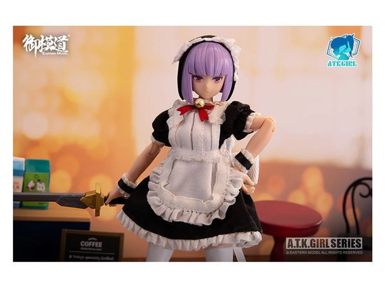 Doyusha 1/12 ATK Girl Maid Uniform W/Body Set Plastic Model 7 Doyusha 1/12 ATK Girl Maid Uniform W/Body Set Plastic Model - Image 5