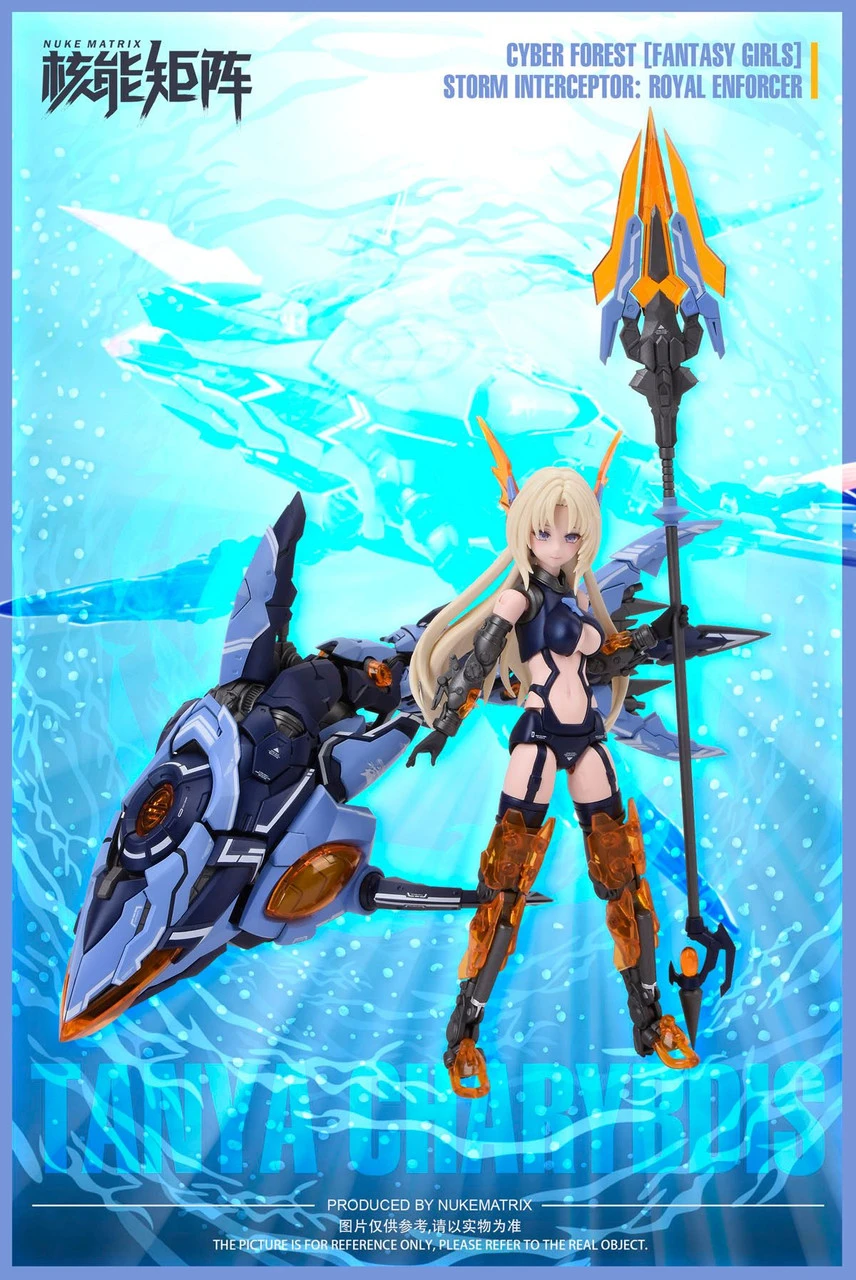 Doyusha 1/12 Nuke Matrix Vol. 4 Siren Storm Interceptor: Royal Enforcer Plastic Model 11 Doyusha 1/12 Nuke Matrix Vol. 4 Siren Storm Interceptor: Royal Enforcer Plastic Model - Image 9