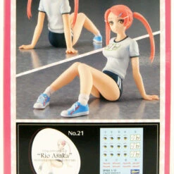 Hasegawa 1/12 Egg Girls Collection No.21Rio Asaka (Sport Uniform) Plastic Model -Innovative Hobby Supply shop 523036 2 60808.1635496021