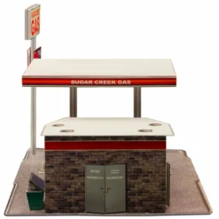 BK 3208 1:32 Scale Gas Station Building Kit 21 BK 3208 1:32 Scale Gas Station Building Kit -Innovative Hobby Supply shop 8 83175.1641917996