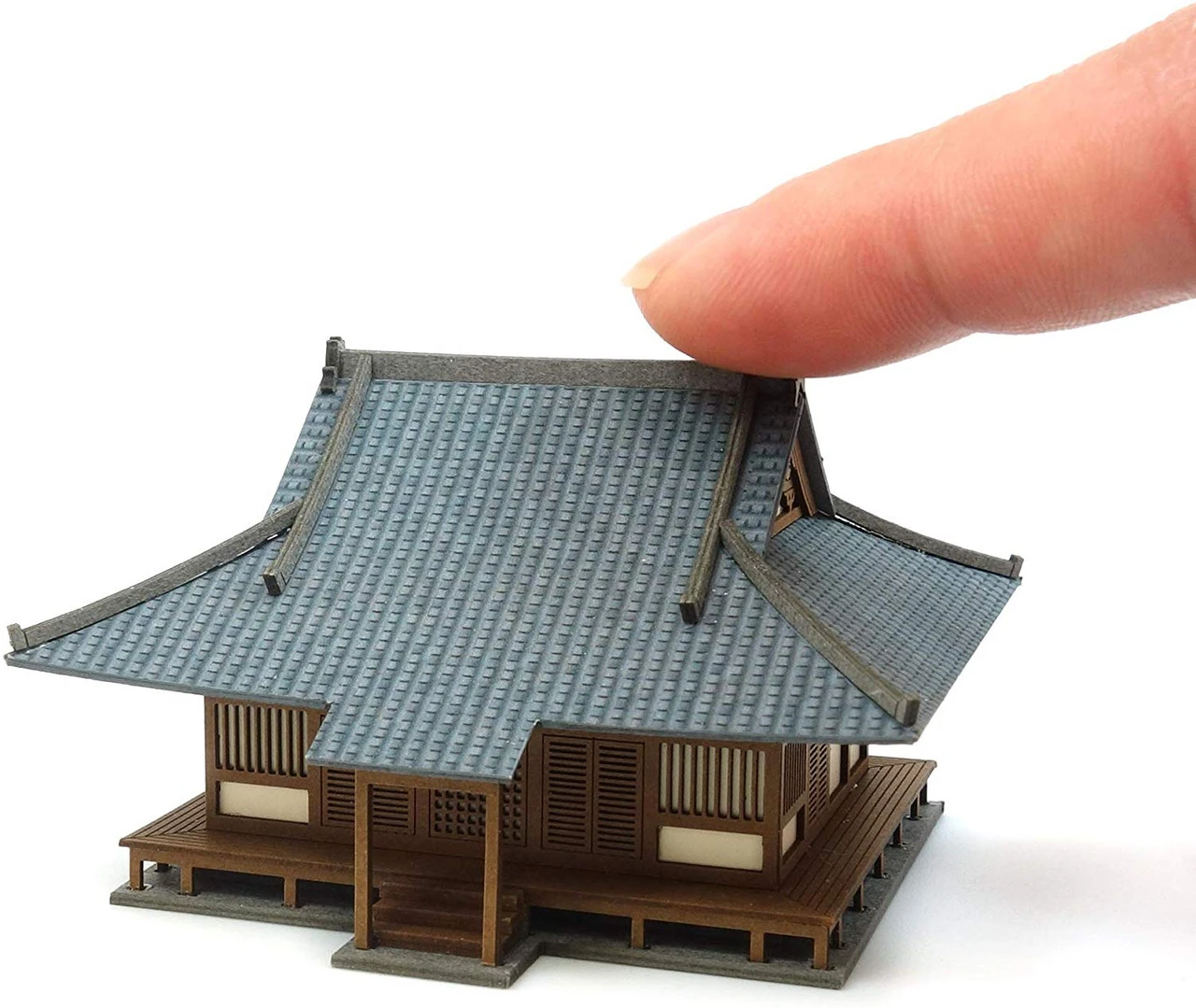 Sankei MP01-157 Japanese Temple 2 1/220 Z Scale 7 Sankei MP01-157 Japanese Temple 2 1/220 Z Scale - Image 5