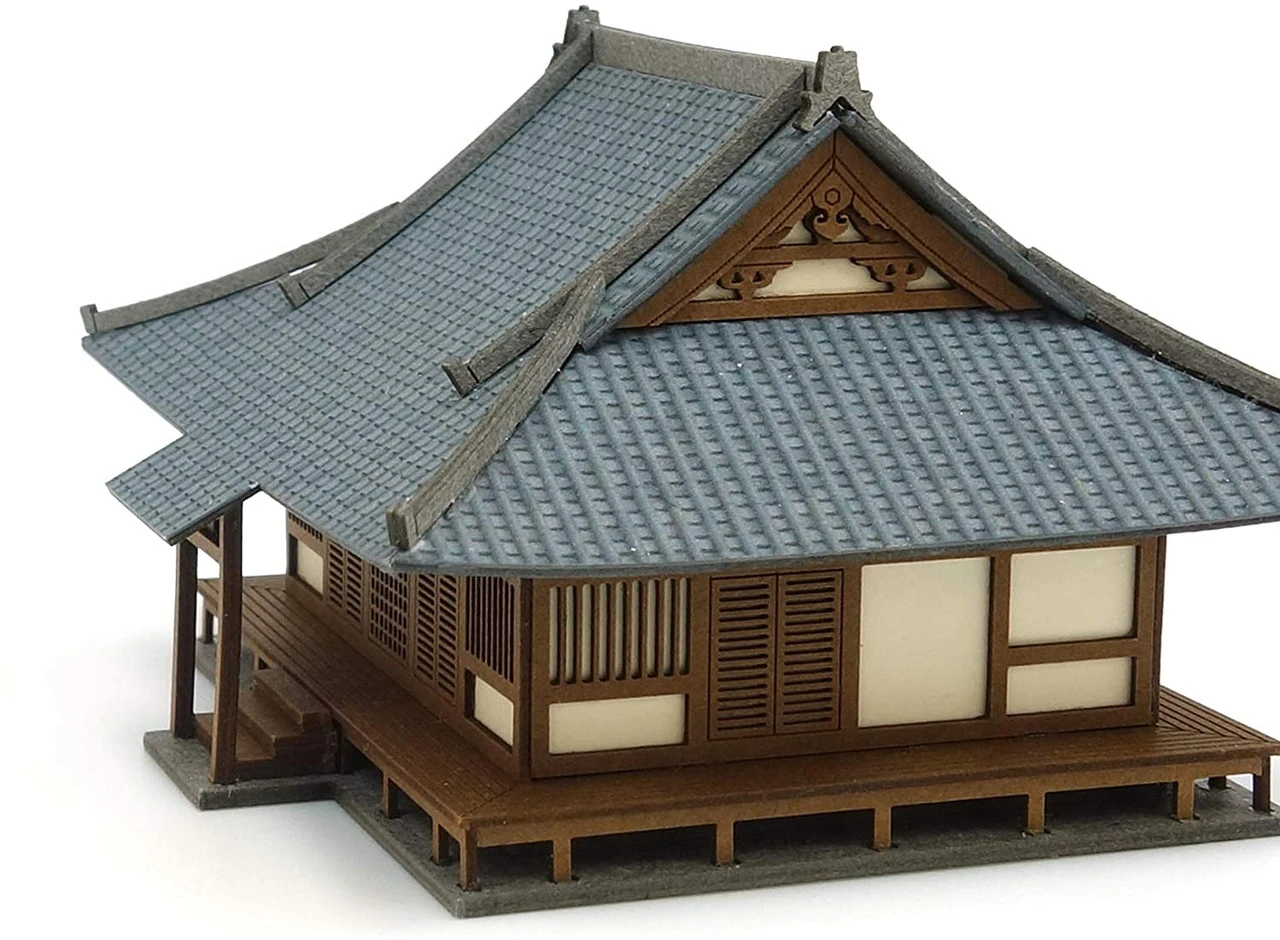 Sankei MP01-157 Japanese Temple 2 1/220 Z Scale 5 Sankei MP01-157 Japanese Temple 2 1/220 Z Scale - Image 3