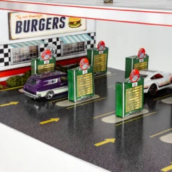 BK 6459 1:64 Scale "Bruno's Dine-In & Drive-In" Photo Real Scale Building Kit 14 BK 6459 1:64 Scale "Bruno's Dine-In & Drive-In" Photo Real Scale Building Kit -Innovative Hobby Supply shop alt awning view 88838.1680290281