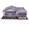 BK 6458 1:64 Scale "Lou's Auto Shop" Photo Real Scale Building Kit -Innovative Hobby Supply shop front 78738.1680289899