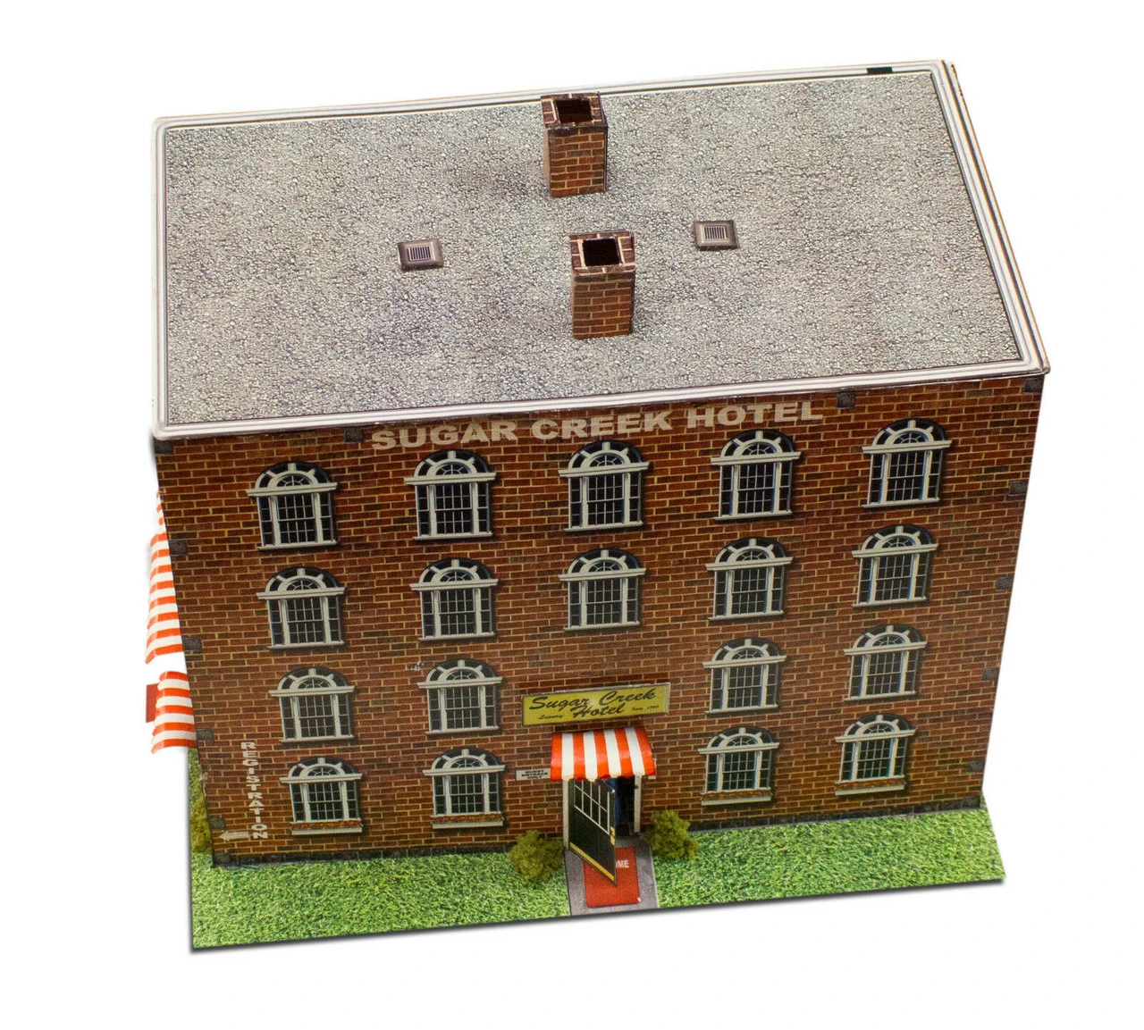 BK 4807 1:48 Scale "Hotel" Photo Real Scale Building Kit 8 BK 4807 1:48 Scale "Hotel" Photo Real Scale Building Kit - Image 6