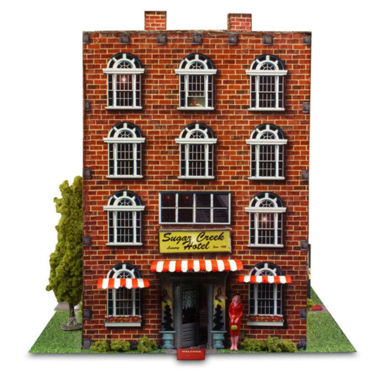 BK 4807 1:48 Scale "Hotel" Photo Real Scale Building Kit 4 BK 4807 1:48 Scale "Hotel" Photo Real Scale Building Kit - Image 2