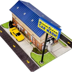 BK 6456 1:64 Scale "Xtreme Clean Car Wash" Photo Real Scale Building Kit -Innovative Hobby Supply shop s l1600 04159.1674666876