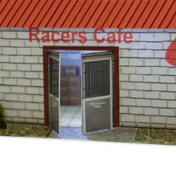 BK 4837 1:48 Scale Raceway Cafe Model Building Kit -Innovative Hobby Supply shop s l1600 08702.1641853542
