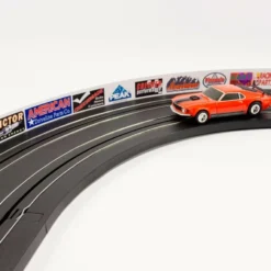 PL 5050 AFX Slot Car Guard Rail Set - PhotoReal FITS: 1/64 & 1/43 Scale Aurora, Model Motoring -Style 1 Logos