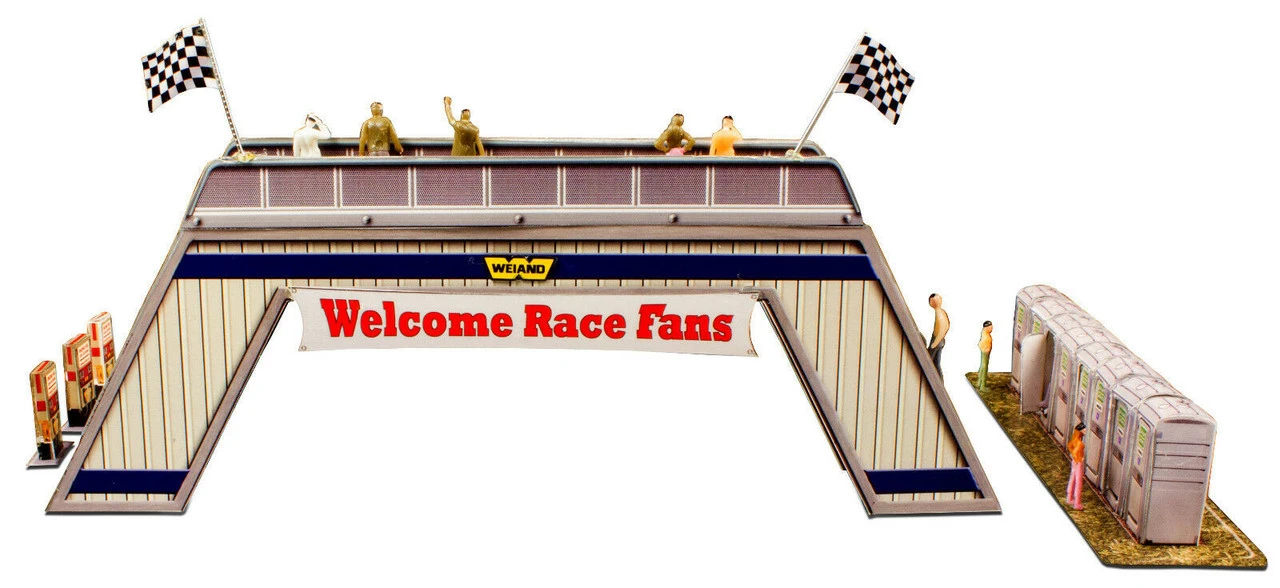 BK 6428 1/64 Slot Car HO "Pedestrian Bridge" Photo Real Fits Aurora AFX 11 BK 6428 1/64 Slot Car HO "Pedestrian Bridge" Photo Real Fits Aurora AFX - Image 9