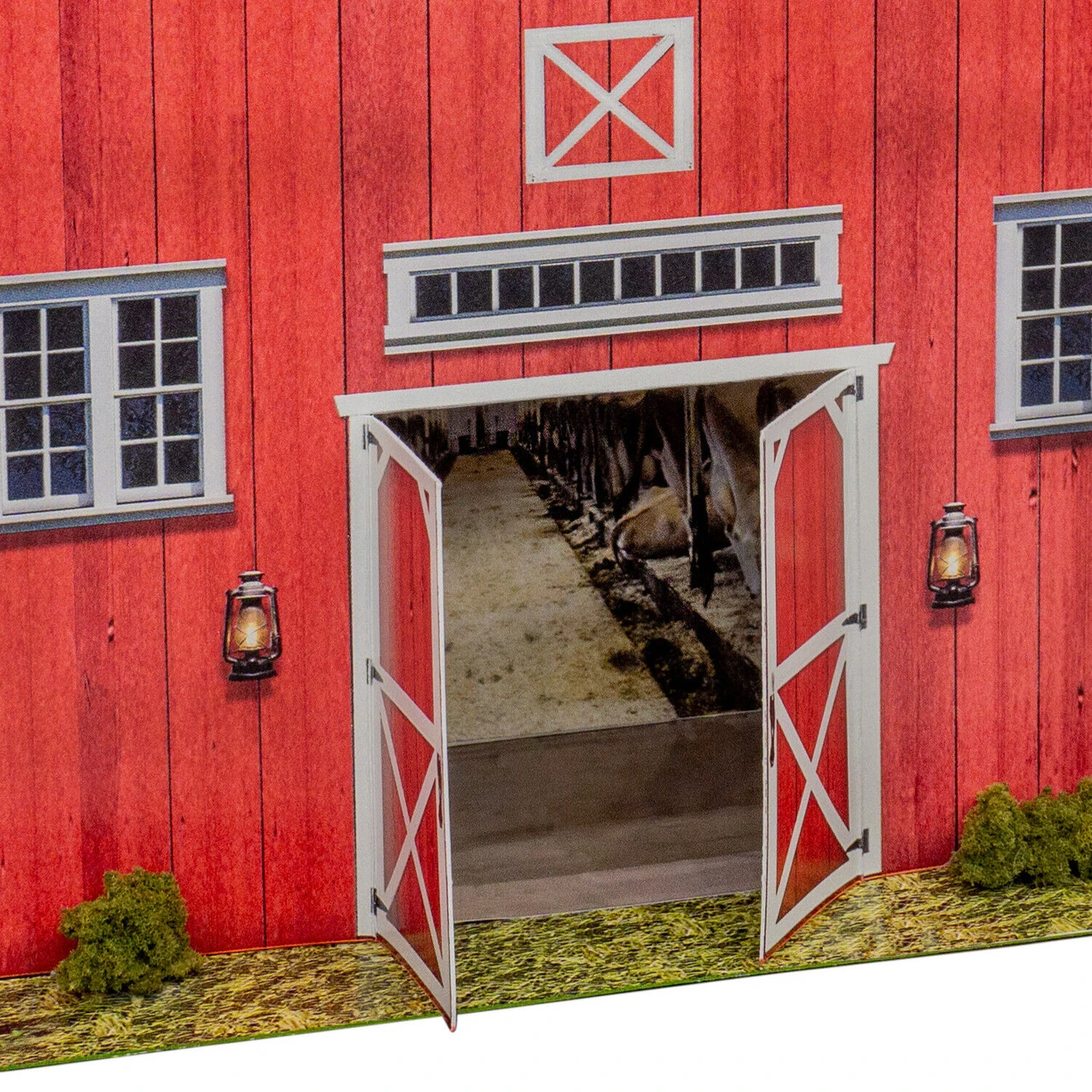 BK 6455 1:64 Scale "Red Barn And Silo" Photo Real Scale Building Kit 5 BK 6455 1:64 Scale "Red Barn And Silo" Photo Real Scale Building Kit - Image 3