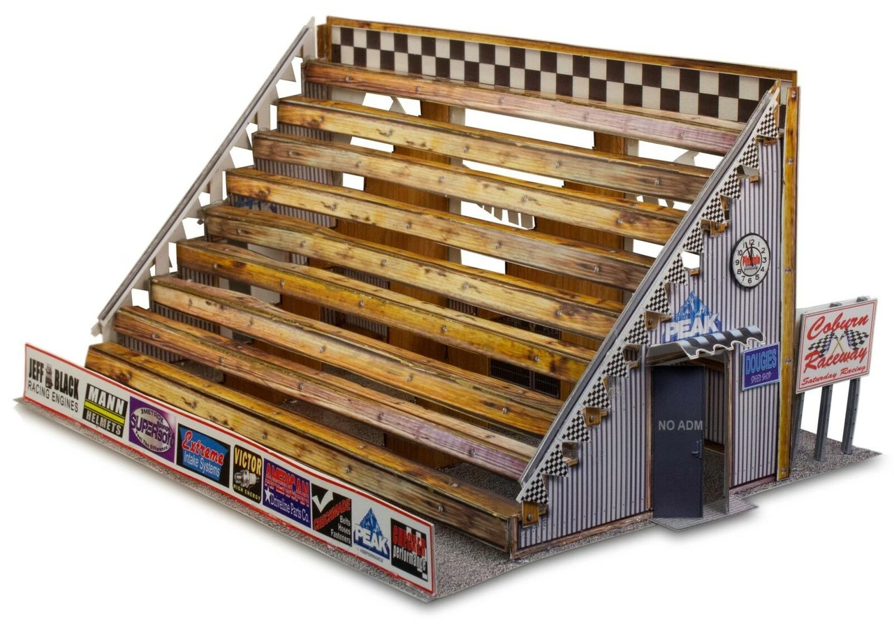 BK 4802 1:48 Scale "Bleacher Kit & Hot Dog Stand" Photo Real Scale Building Kit 3 BK 4802 1:48 Scale "Bleacher Kit & Hot Dog Stand" Photo Real Scale Building Kit