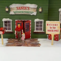 BK 4841 1:48 Scale "Santa's Workshop Christmas Diorama" Photo Real Scale Building Kit -Innovative Hobby Supply shop s l1600 16387.1674676818