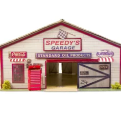 BK 6422 1:64 Scale "Speedy's Garage" Photo Real Scale Building Kit -Innovative Hobby Supply shop s l1600 17332.1641507888