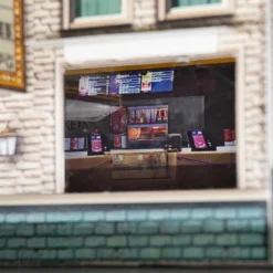 BK 6454 1:64 Scale "Cinema Building" Photo Real Scale Building Kit -Innovative Hobby Supply shop s l1600 17712.1674667779