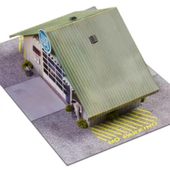 BK 4810 1:48 Scale "Commercial Steel Garage" Photo Real Scale Building Kit -Innovative Hobby Supply shop s l1600 17780.1641853883