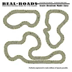 MG 9006 1/64 Scale Off Road Two-Track Trail Real Roads STYLE 5 -Innovative Hobby Supply shop s l1600 19187.1640903601