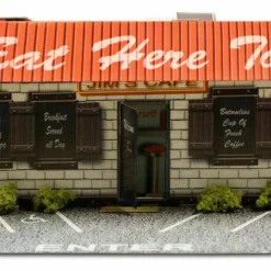 BK 3220 1:32 Scale Diner Building Kit -Innovative Hobby Supply shop s l1600 20256.1641854209