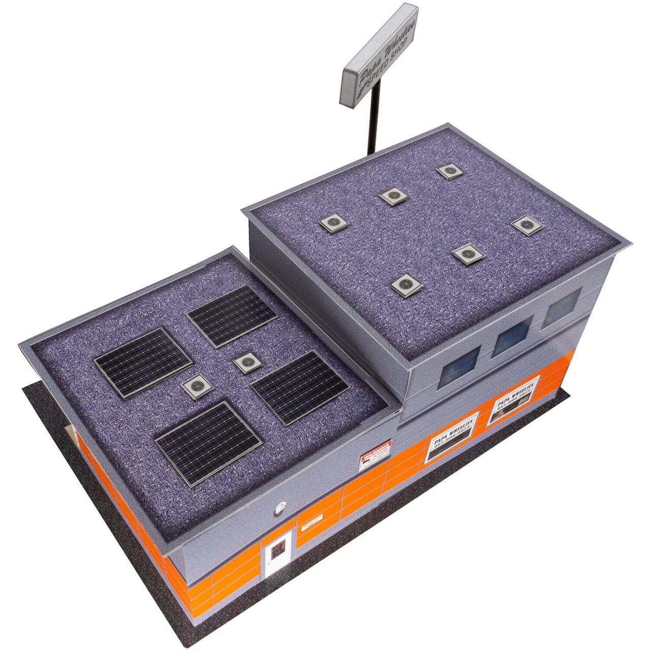 BK 6451 1:64 Scale "Papa Wheelies Speed Shop" Photo Real Scale Building Kit 10 BK 6451 1:64 Scale "Papa Wheelies Speed Shop" Photo Real Scale Building Kit - Image 8