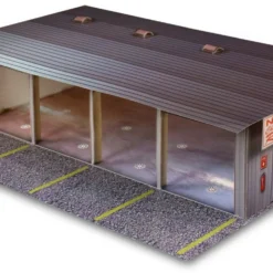 BK 4811 1:48 Scale "4 Stall Pit Garage" Photo Real Scale Building Kit -Innovative Hobby Supply shop s l1600 21228.1640213464