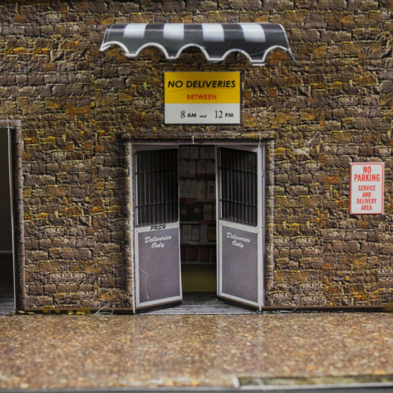 BK 8703 1:87 Scale "General Store & Commercial Steel Building" Photo Real Scale Building Kit 8 BK 8703 1:87 Scale "General Store & Commercial Steel Building" Photo Real Scale Building Kit - Image 6